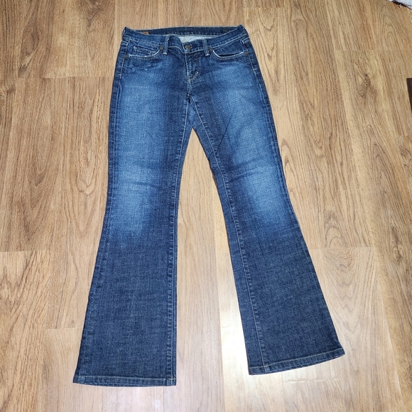 Citizens Of Humanity Denim - Citizens Of Humanity Women's Blue Flared Jeans, Size 27